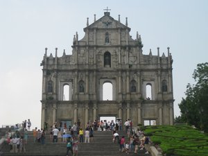 5. The ruins of the Church of St Paul, Macau