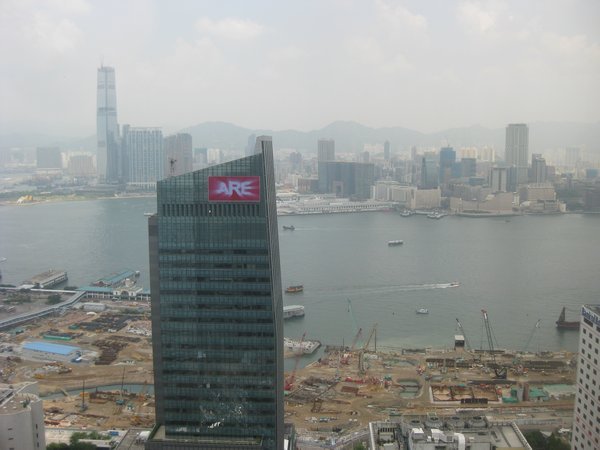 12. The view from the 43rd floor of the Bank of China out over Hong Kong & Kowloon
