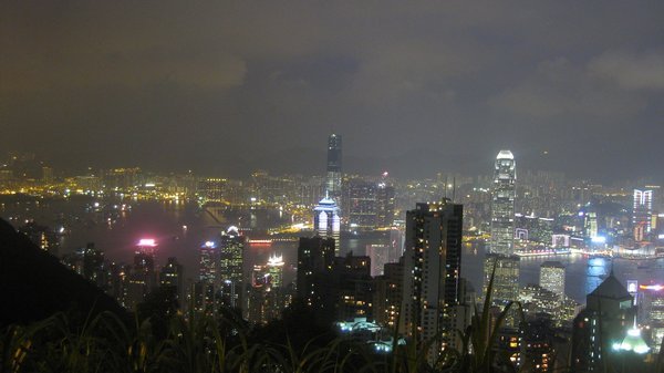 21. Hong Kong Skyline at night from The Peak