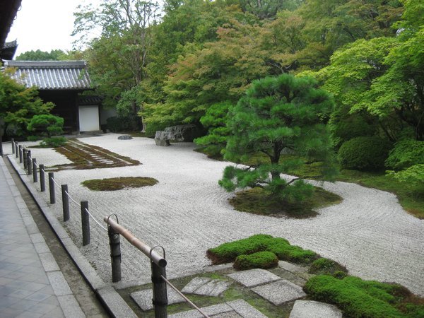 124. Zen garden, Nanzen-ji temple, Kyoto