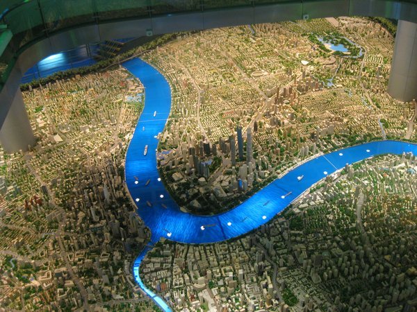 22. A model of Shanghai, Urban Planning Museum