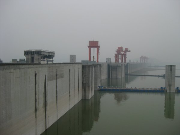 3. Three Gorges Dam, near Yichang