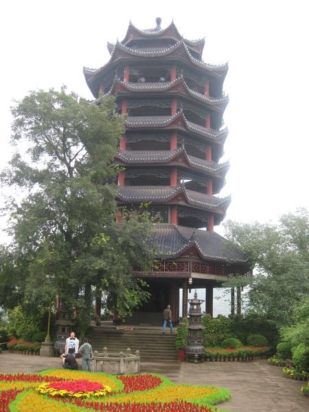 34. Pagoda in Fengdu, Yangtze River