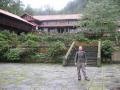29. Looking and feeling knackered at Magic Peak Monastery, Emei Shan