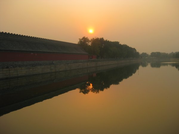 30. The sunsets over the Forbidden City, Beijing