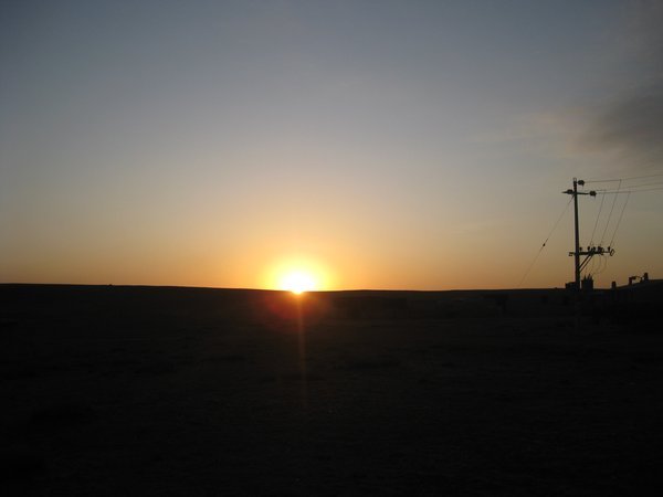 22. Sunset over the grasslands, Inner Mongolia