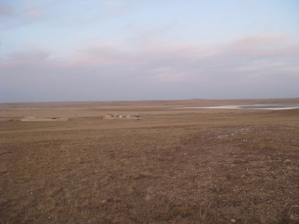 23. The last light of the day on the Xilamuren Grasslands, Inner Mongolia
