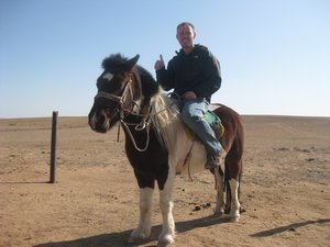14. On my horse, Xilamuren Grasslands, Inner Mongolia
