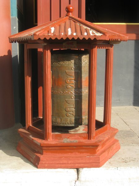 5. Tibetan prayer wheel, Lama Temple, Beijing