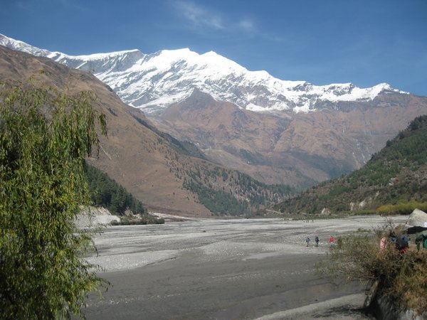 135. The Dhaulagiri Range between Larjung and Ghasa, Day 8, The Annapurna Circuit