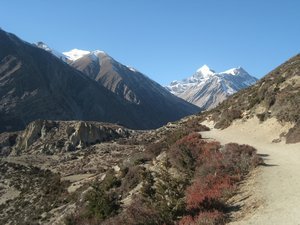 84. Scenery between Manang and Ledar, Day 5, The Annapurna Circuit
