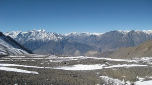 103. Descending from Thorung La Pass, Day 6, The Annapurna Circuit
