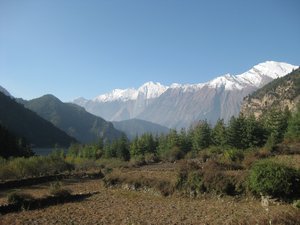 128. Scenery between Tukuche and Larjung, Day 8, The Annapurna Circuit