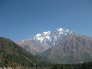 140.The Annapurna Range between Larjung and Ghasa, Day 8, The Annapurna Circuit