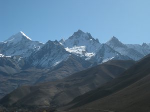 117. The Annapurna Range above Muktinath, Day 7, The Annapurna Circuit