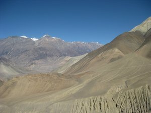 115. The amazing colurs of the high desert between Muktinath and Kagbeni, Day 7, The Annapurna Circuit