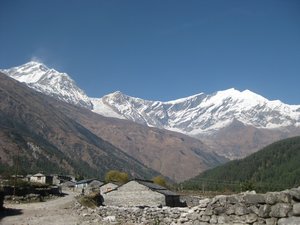 139. The Dhaulagiri Range between Larjung and Ghasa, Day 8, The Annapurna Circuit