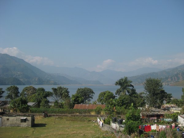 1. View of Phewa Tal from the rooftop terrace of my guesthouse, Pokhara