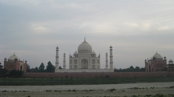 22. The back of the Taj Mahal taken from Mehtab Bagh, Agra
