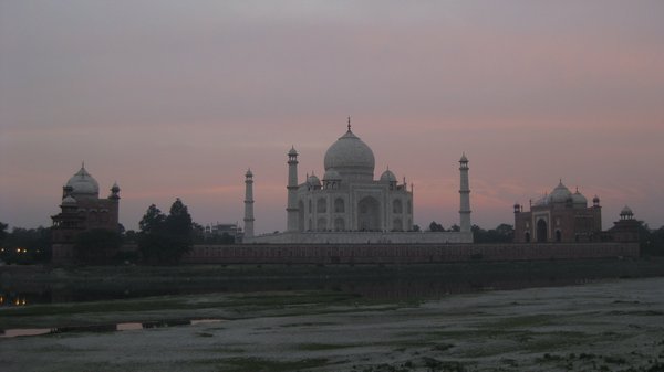 26. The Taj Mahal at sunset, Agra