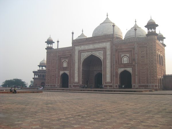 48. The Jawab to the east of the Taj Mahal, Agra