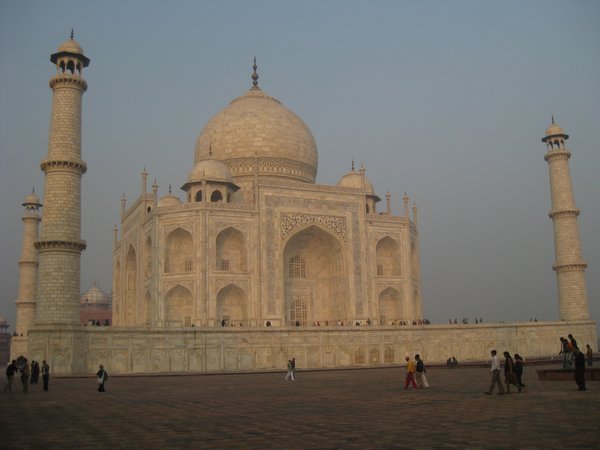 49. The Taj Mahal from its eastern side, Agra