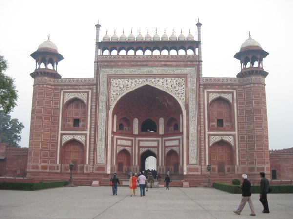 30. The Gateway into the Taj Mahal, Agra