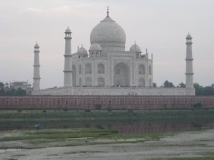 25. The back of the Taj Mahal taken from Mehtab Bagh, Agra