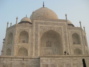 37. The beautiful Taj Mahal up close, Agra