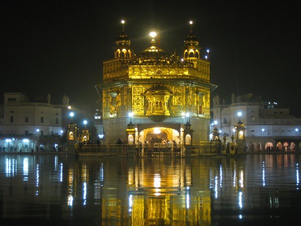 30. The Golden Temple at night, Amritsar