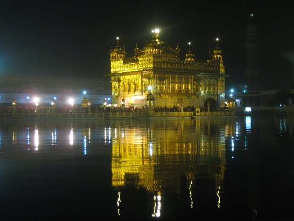 31. The Golden Temple at night, Amritsar