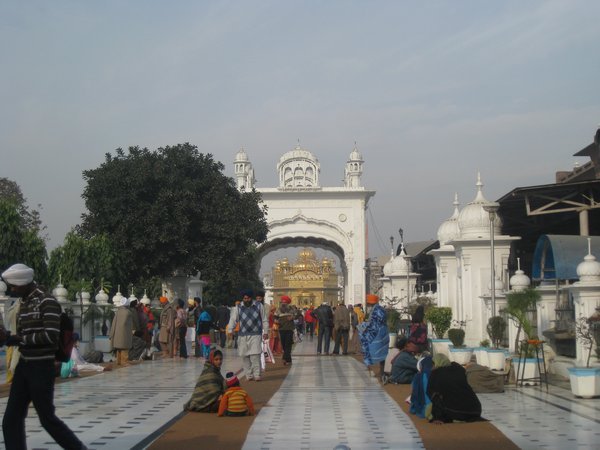 11. Entrance into the Golden Temple complex, Amritsar