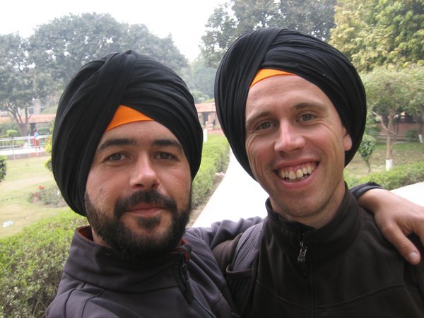 18. Bruno and Andrew Singh in Amritsar!