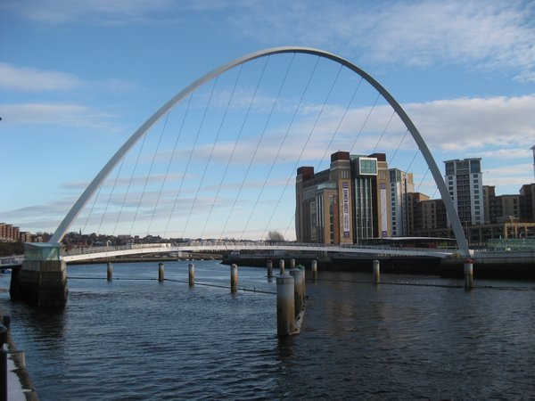 31. Back in my home city....Millenium Bridge, Newcastle