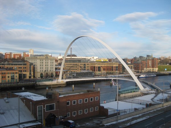 34. Back in my home city....Millenium Bridge, Newcastle