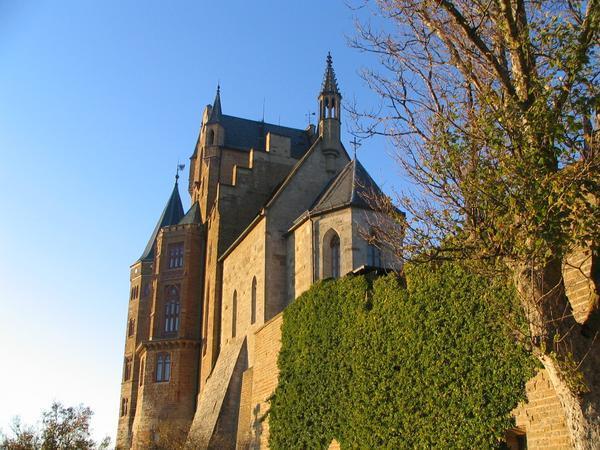 Side View of Hohenzollern Castle