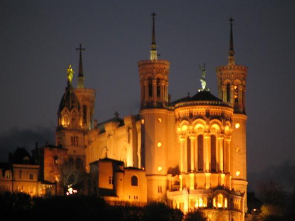 Night View of the Basilica