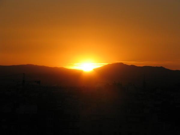 Sunset Behind Valencia