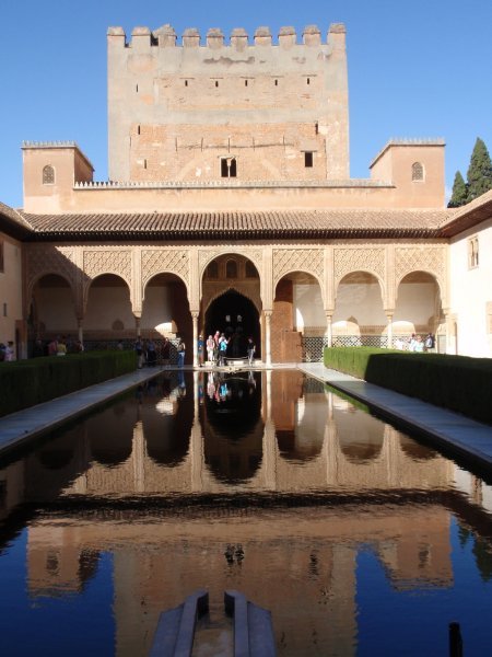 A viewing pool at the Alhambra