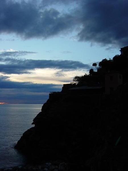 Sunset off Riomaggiore 2