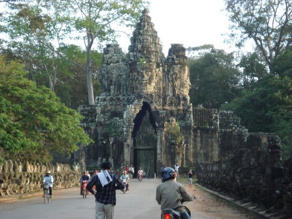 Entrance to Angkor Tomb