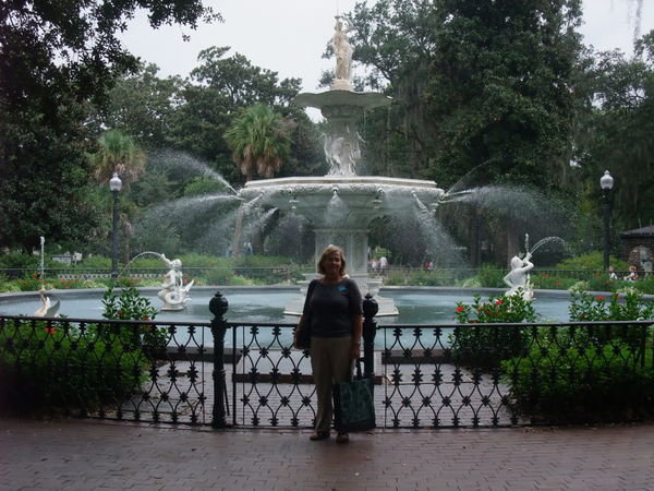 Fountain in Forsyth Park, Savannah