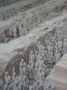 Pit #1 of the Terra Cotta Warriors