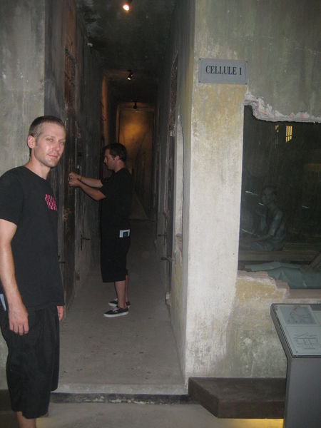The boys with the death row prison cell