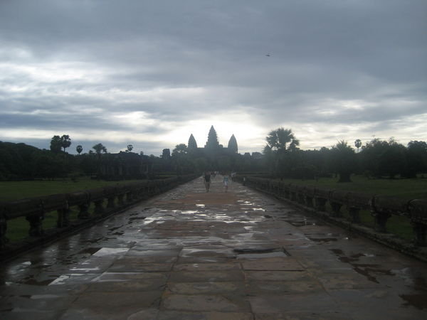 Angkor Wat from a distance