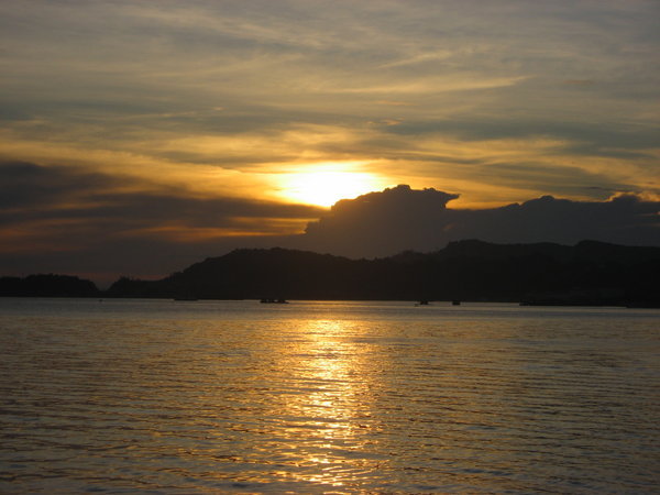 Sunset in Sandakan