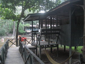 Our hut at camp