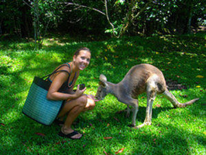 Me and my blind kangaroo friend