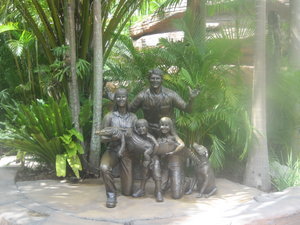 Steve Irwin memorial at the Australia Zoo!