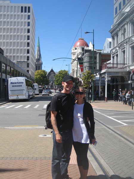 Jeff and I in Christchurch